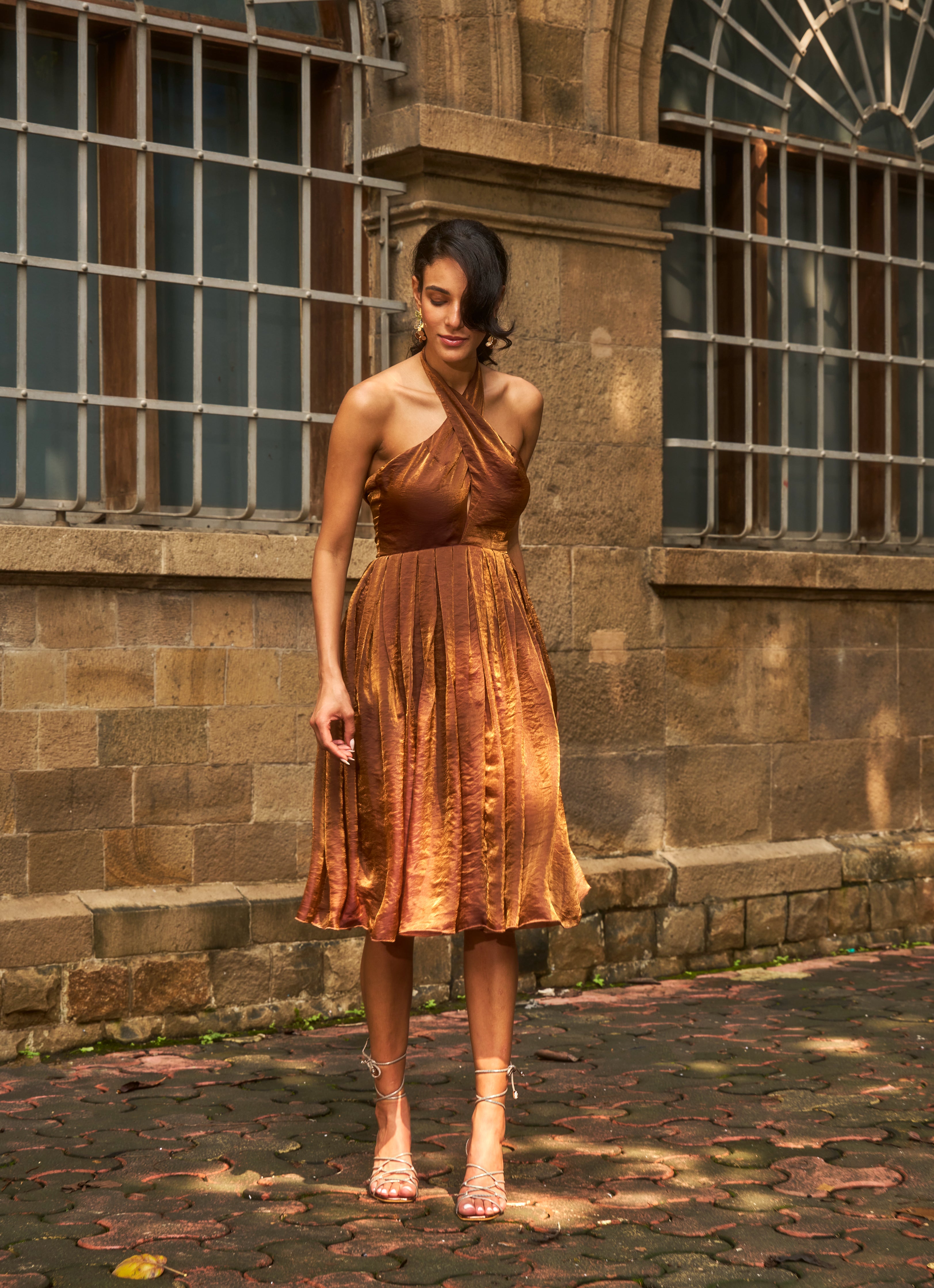Aurora Halter Dress