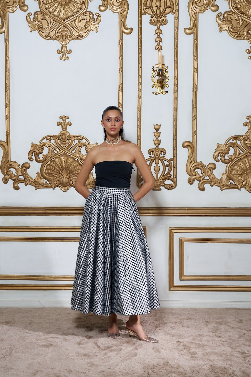CHANDANI CHANDERI SKIRT
