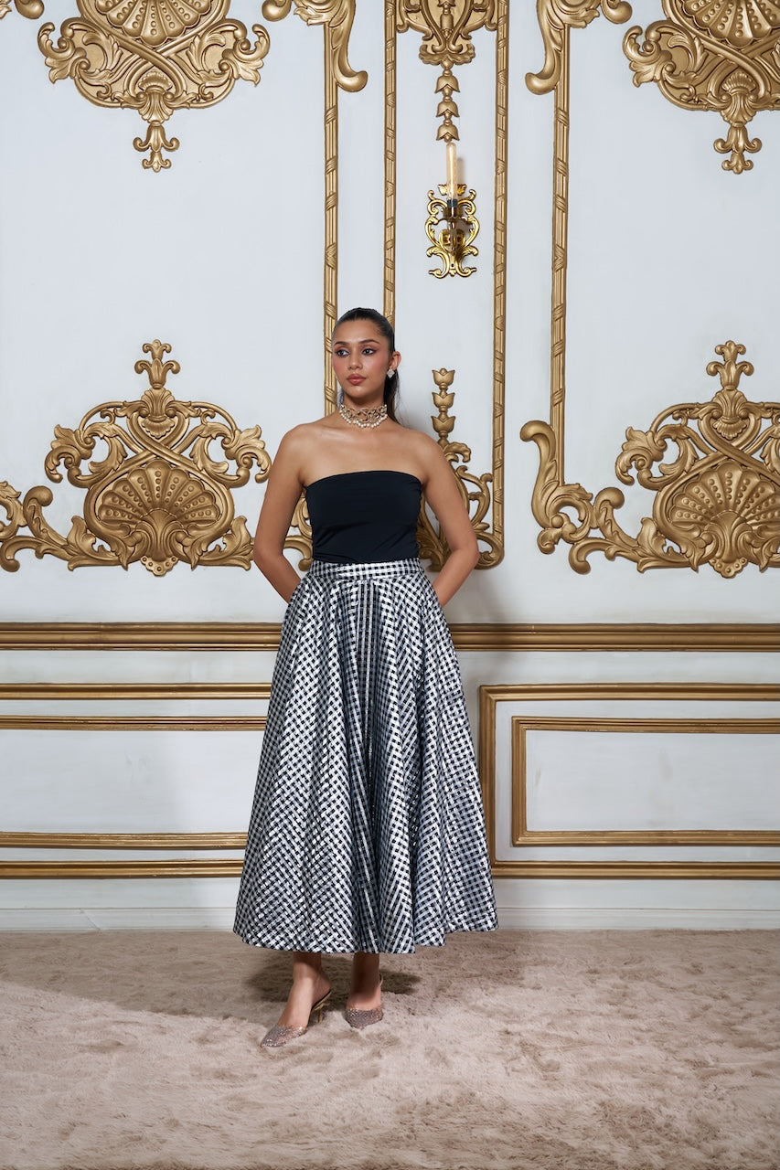 CHANDANI CHANDERI SKIRT