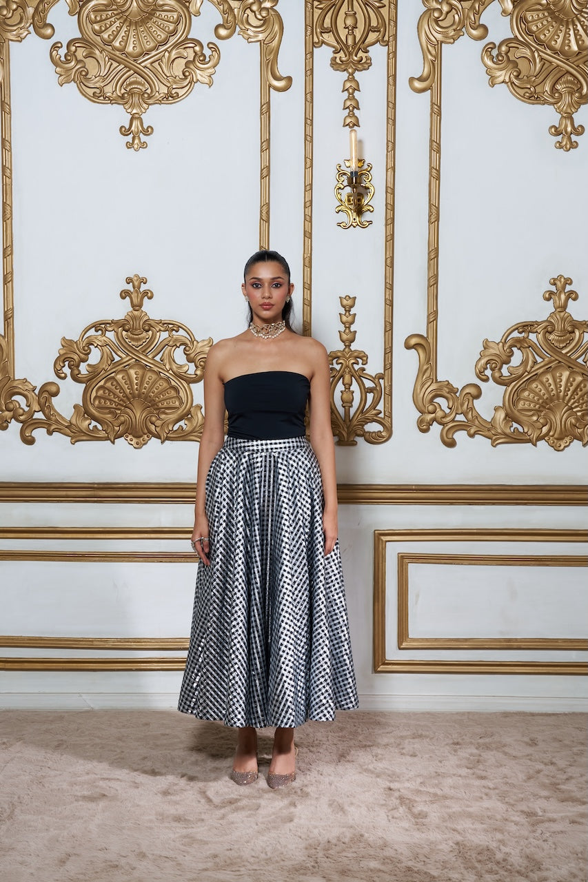 CHANDANI CHANDERI SKIRT