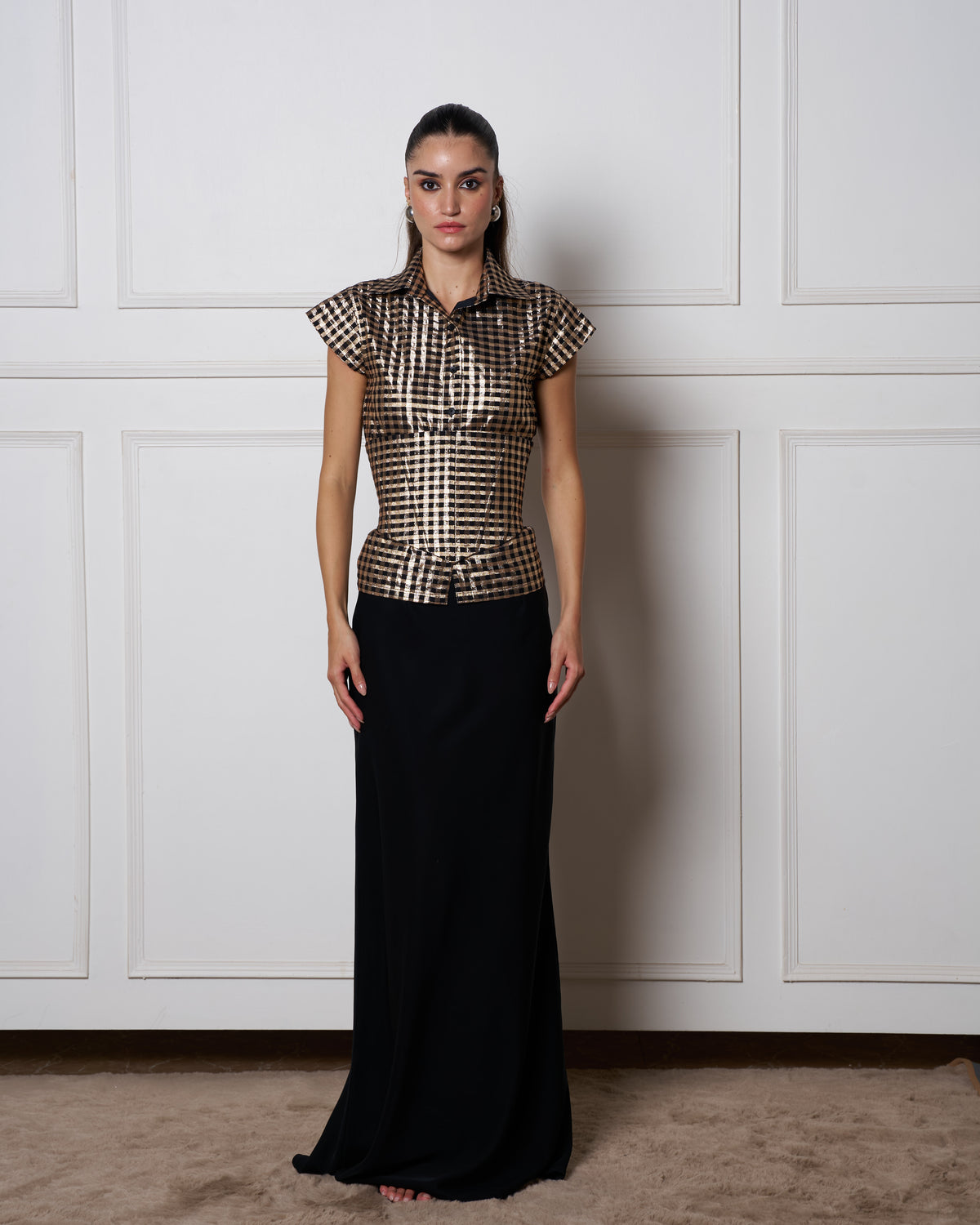 KOHL CREPE SKIRT