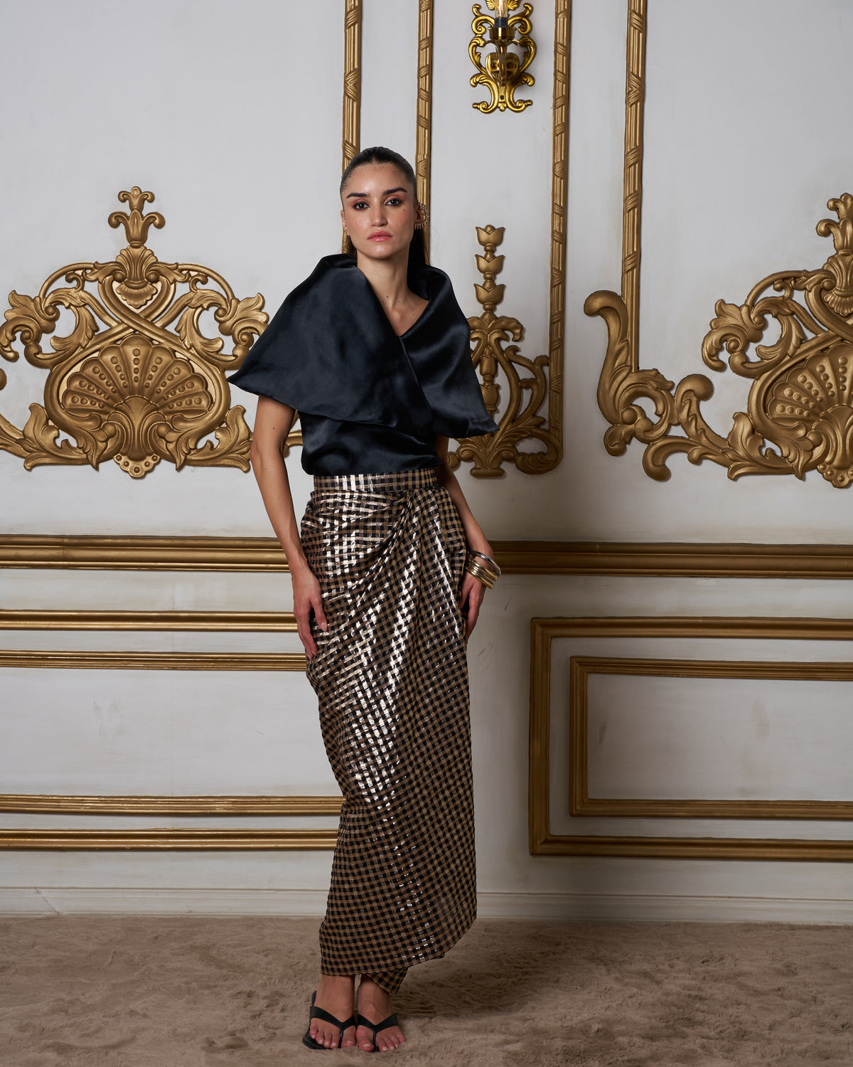 ADAA DRAPE SKIRT