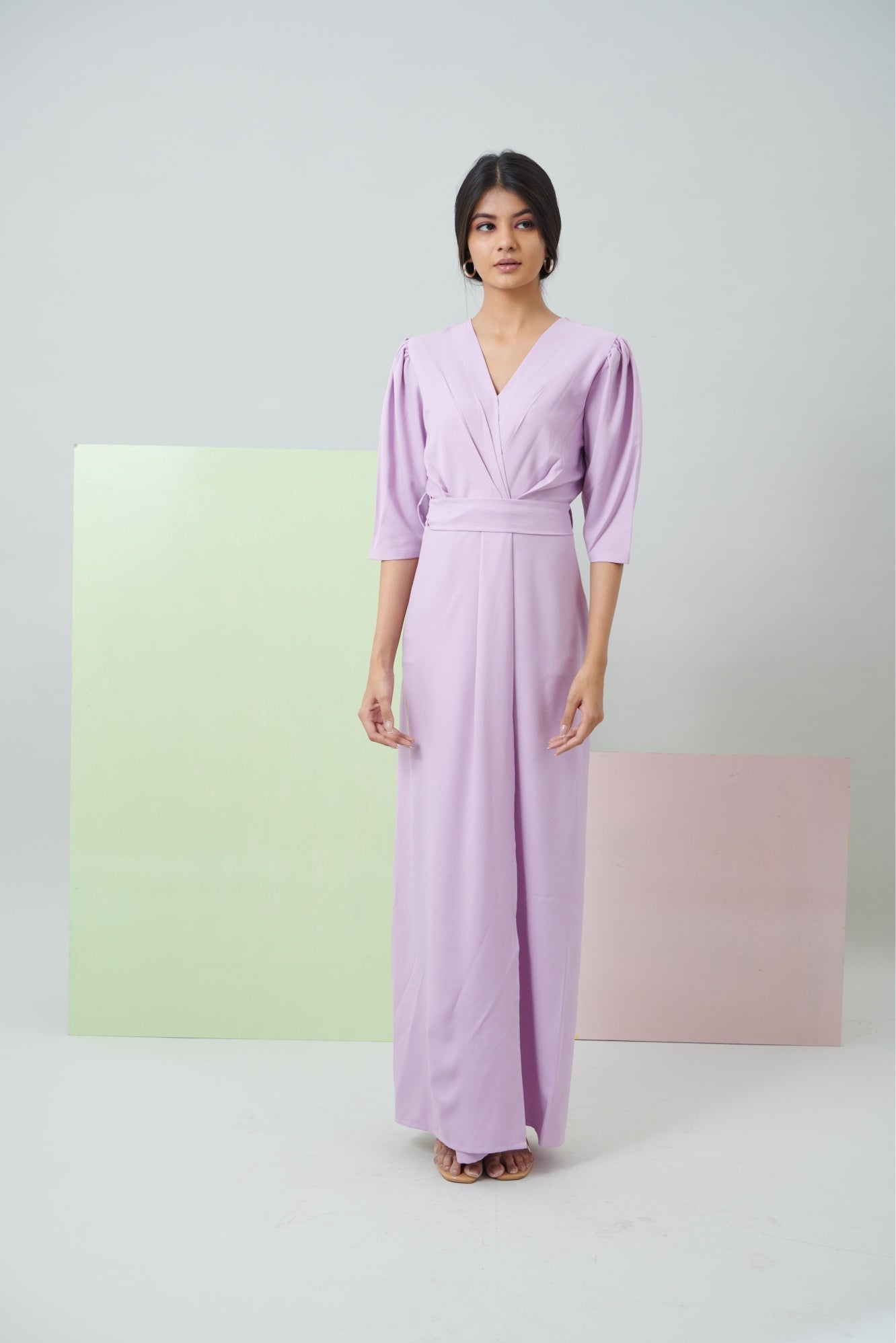 Lilac Grace Wrap Dress