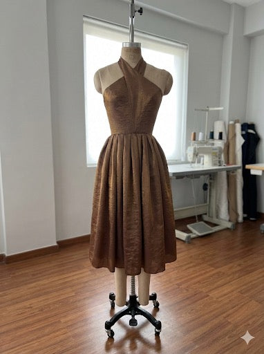 Aurora Halter Dress