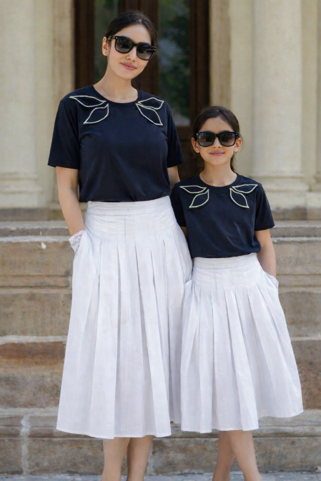 Black Winged Tshirt (Pack of 2 T-shirt)