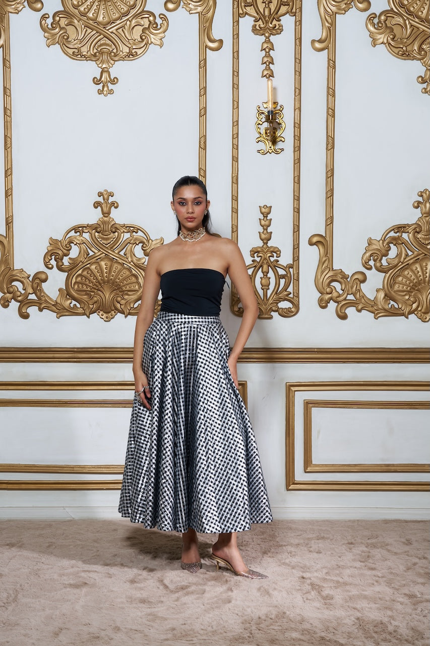 CHANDANI CHANDERI SKIRT