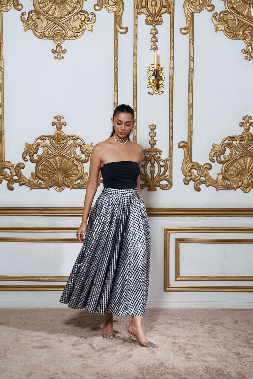 CHANDANI CHANDERI SKIRT