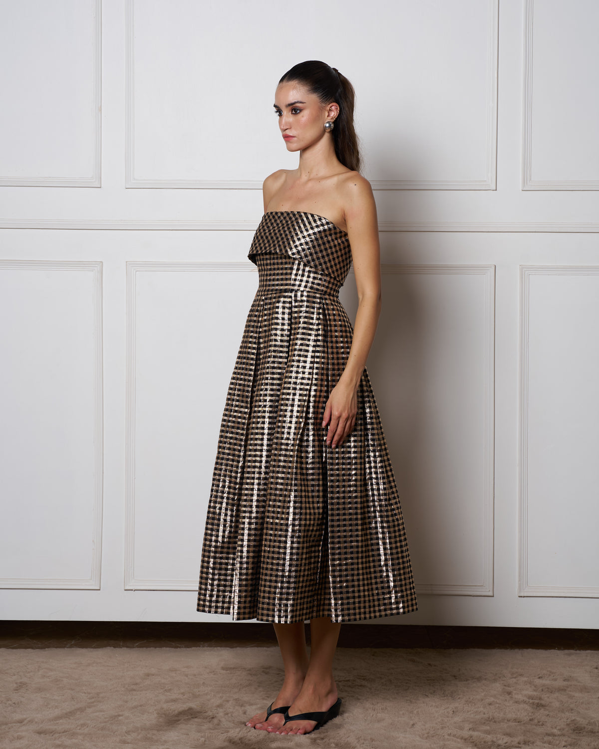 KANCHAN CHANDERI DRESS