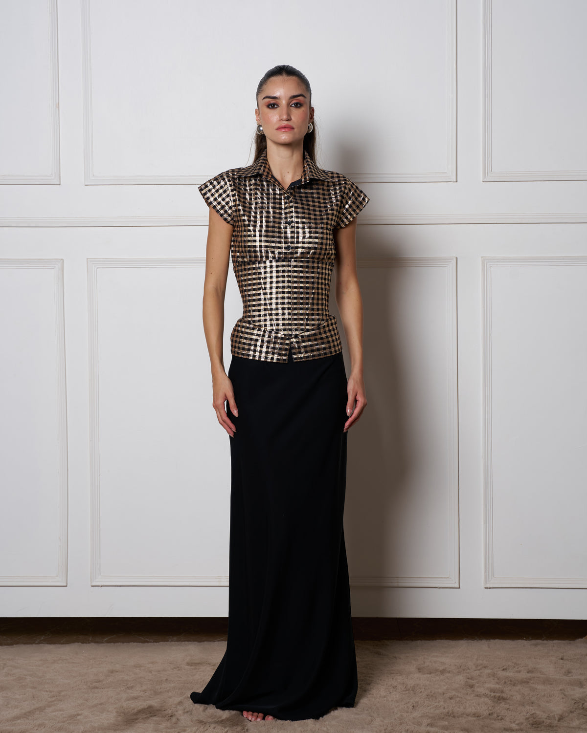 KOHL CREPE SKIRT