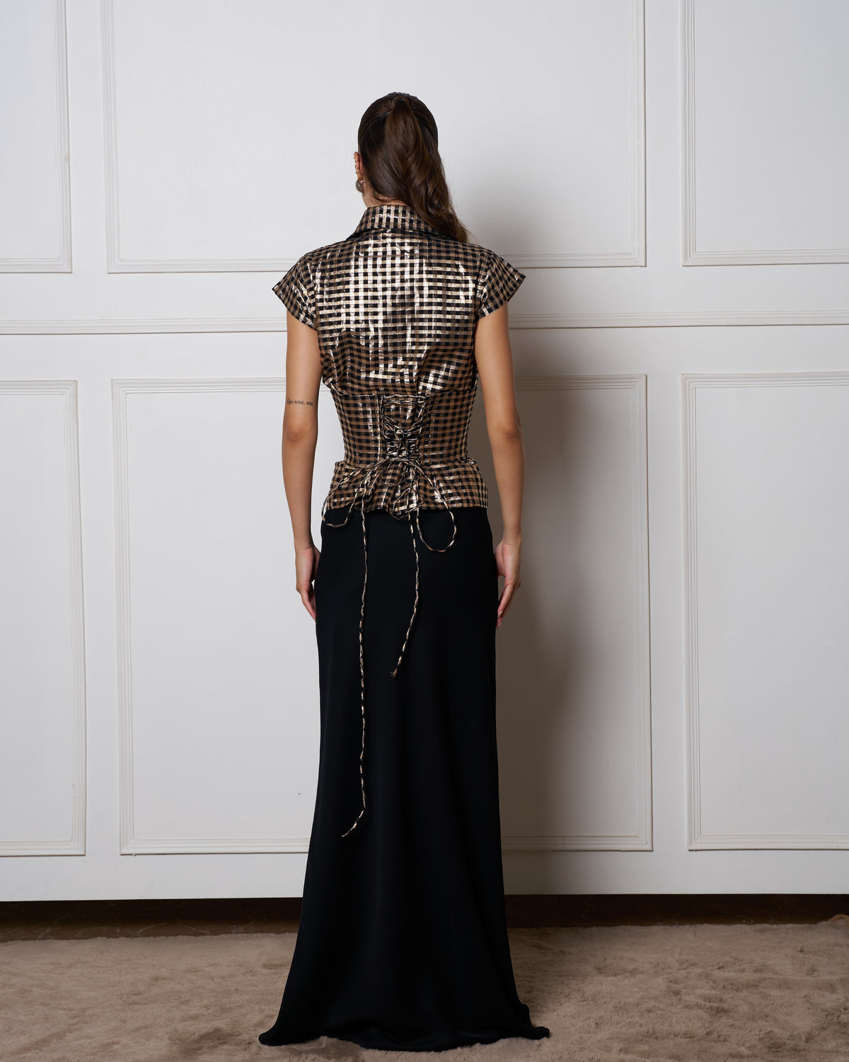 KOHL CREPE SKIRT