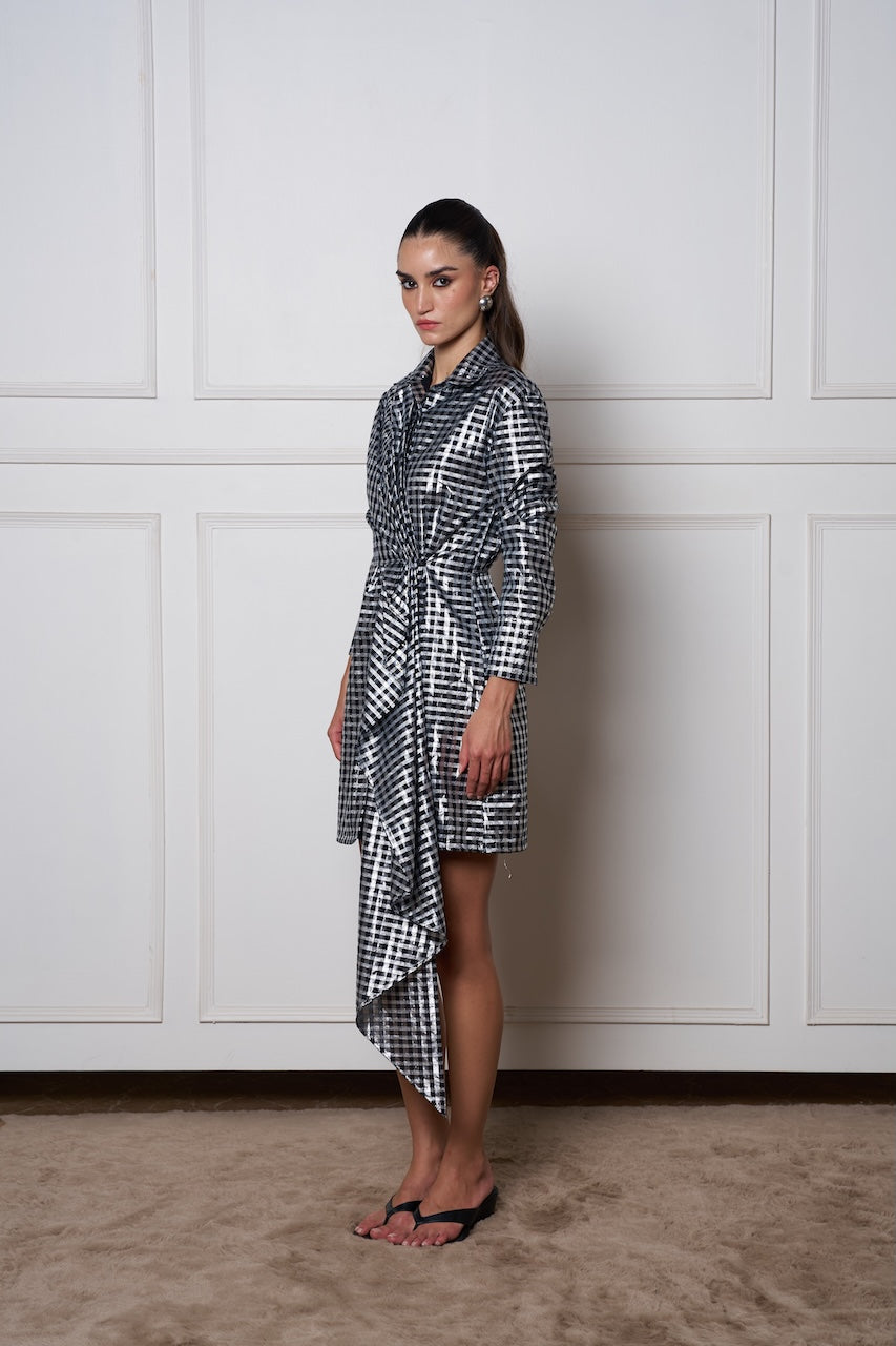 CHANDRIKA CHANDERI DRESS