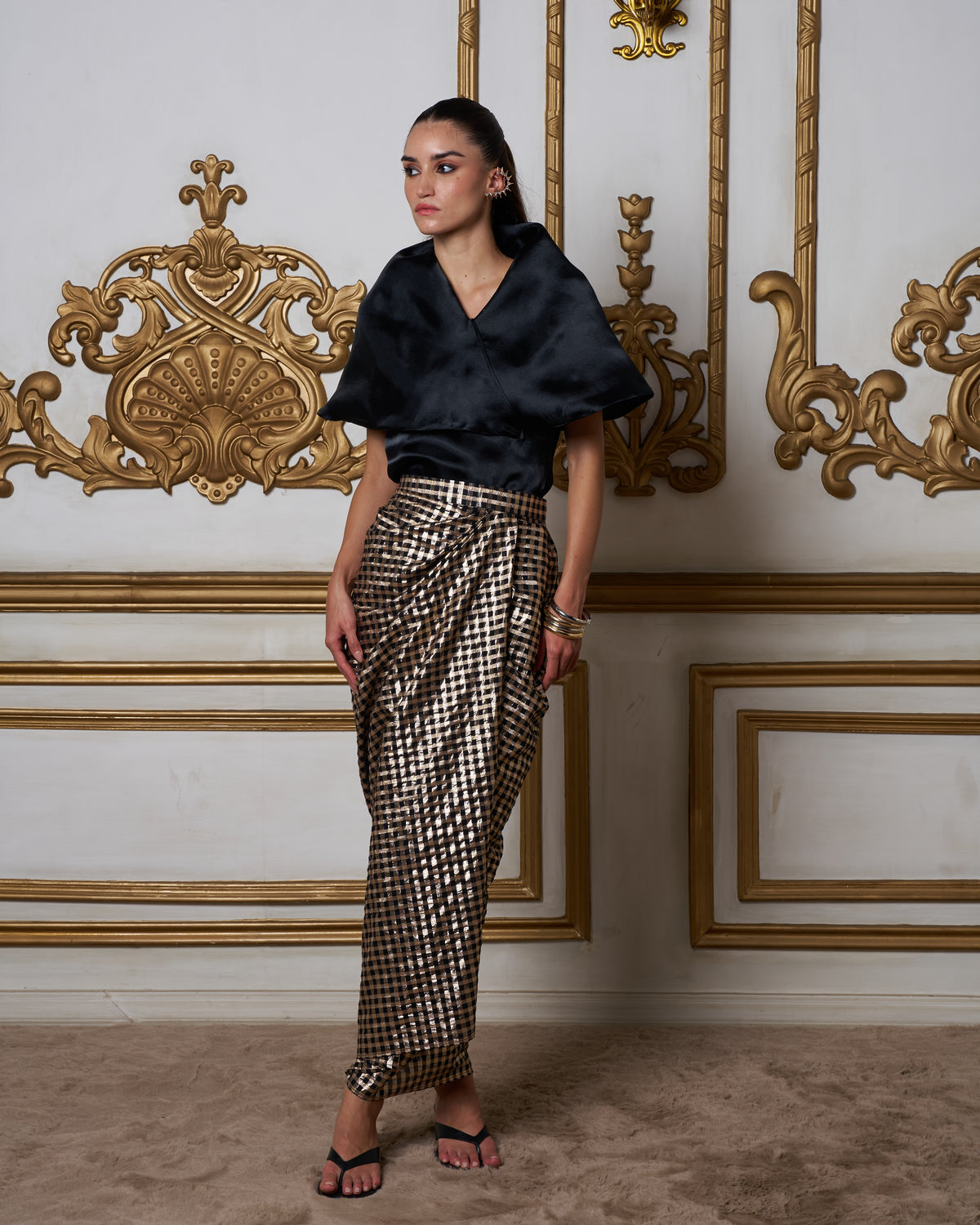 ADAA DRAPE SKIRT