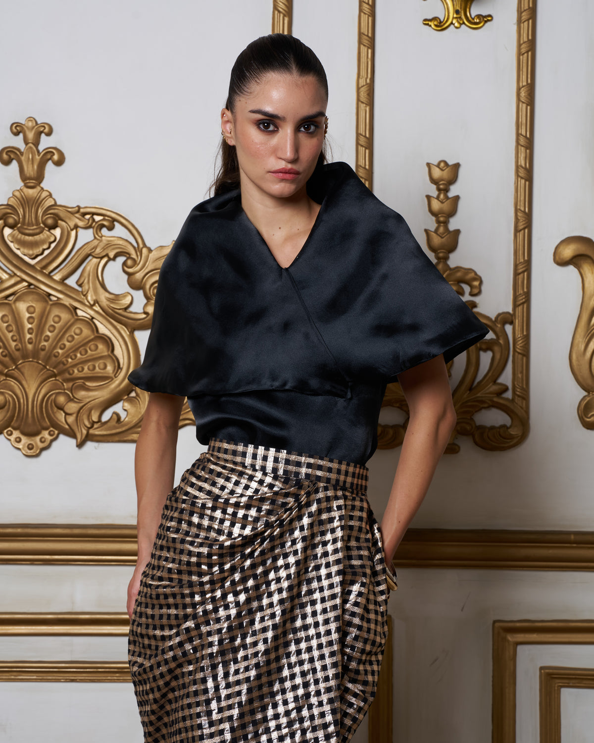 ADAA DRAPE SKIRT