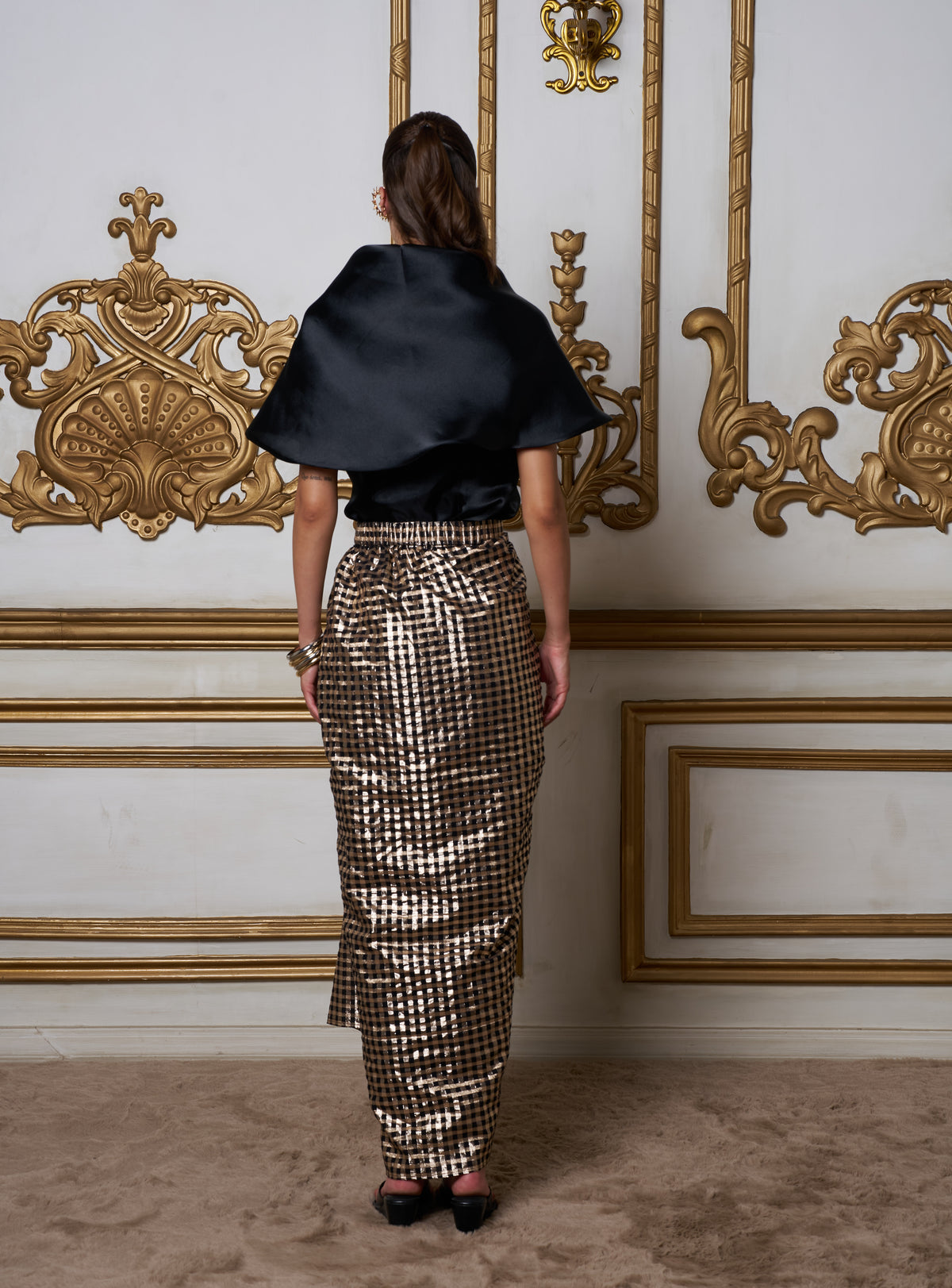 ADAA DRAPE SKIRT