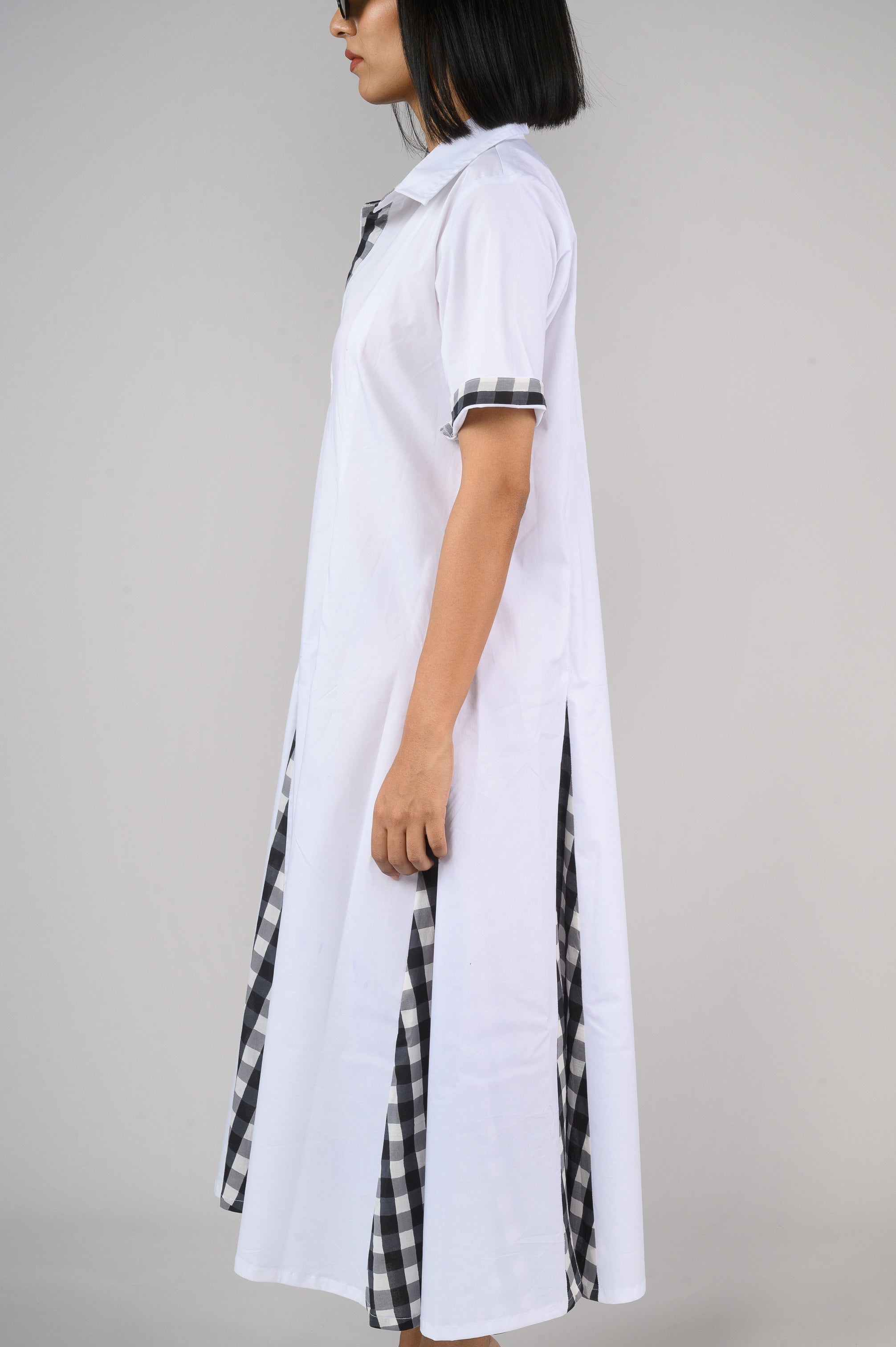 Checkmate Cotton Midi