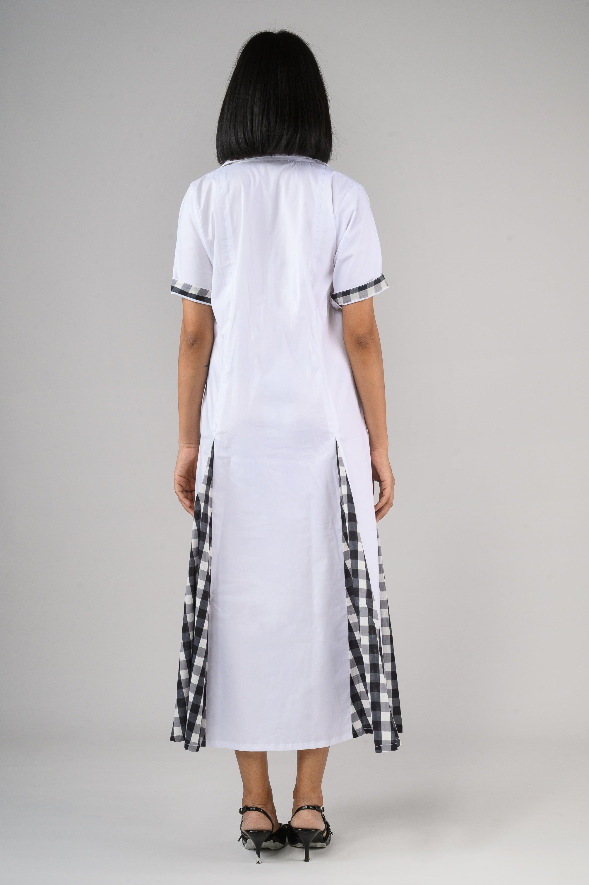 Checkmate Cotton Midi